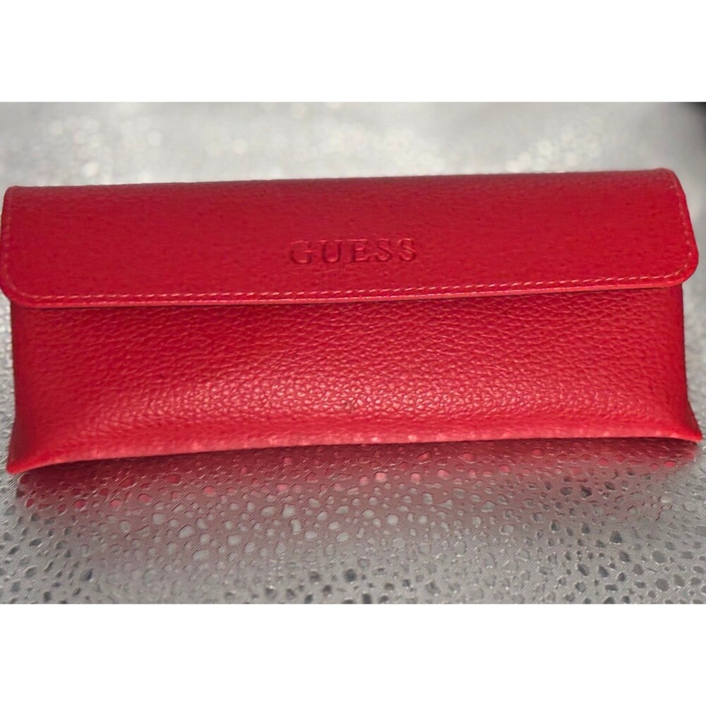 Red Guess sunglasses/eyewear case